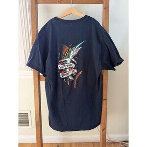Dark Seas Division Marlin Traditional Tattoo Tee Black Men’s Large L